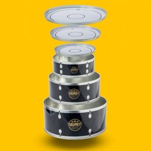 Drum Storage Tin Set of 3